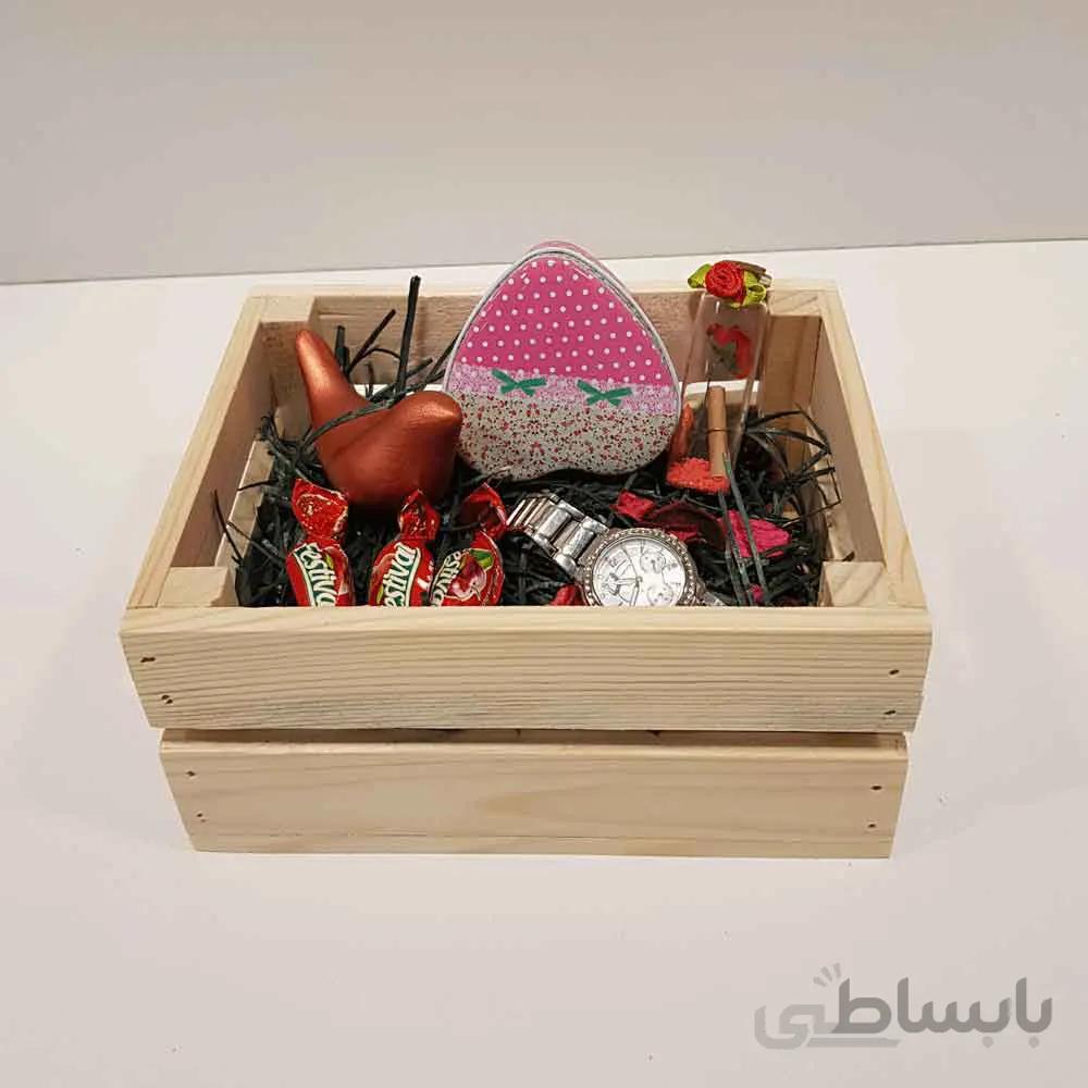 جعبه چوبی کوچک طرح ایکیا مدل h10