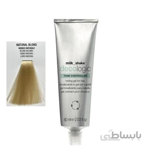 تونر مو میلک شیک 60 میل رنگ NATURAL BLOND
