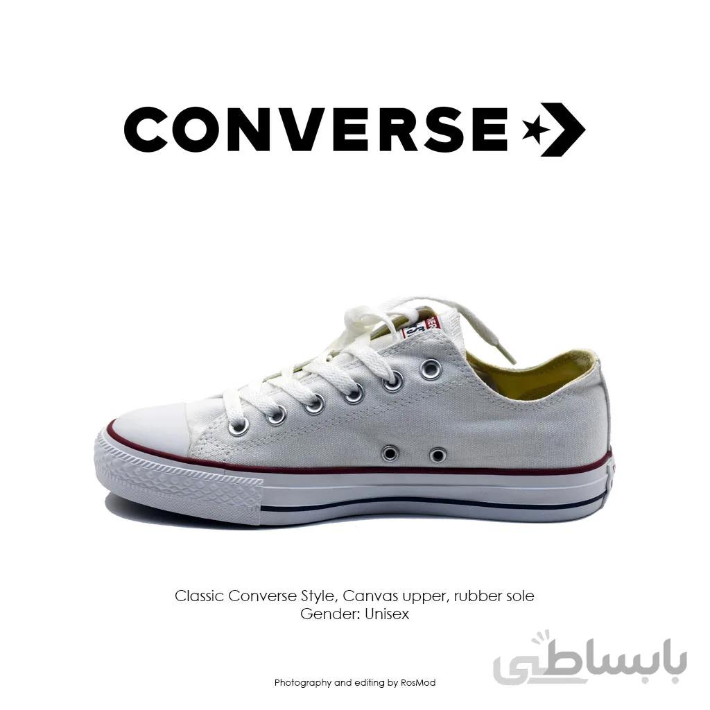 کتانی کانورس آل استار – Chuck Taylor Converse All Star Ox White