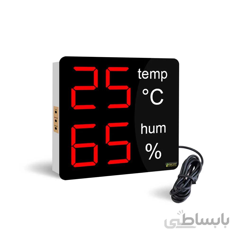 دماسنج و رطوبت سنج دیجیتال مدل HT2020 سایز 20 20 سانتیمتر