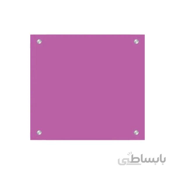 تخته وایت برد شیشه ای کد CG77 سایز 70×70 سانتی متر