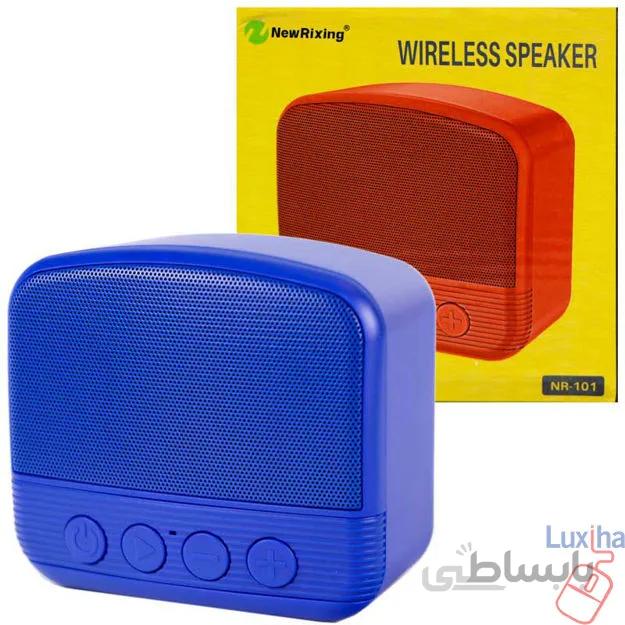 اسپیکر بلوتوثی رم و فلش خور NewRixing NR-101