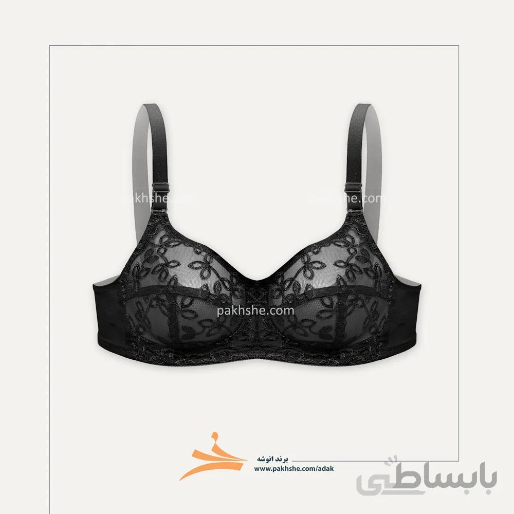سوتین بدون فنر مشکی تورگاز برند نوشه پوش کد 90102M