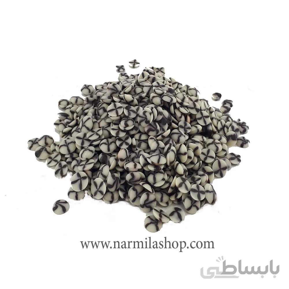 چیپس شکلات دورنگ(فرمند)