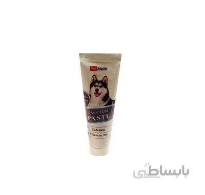 خمیر مولتی ویتامین Pet Alpin حاوی کلسیم مخصوص سگ - 100گرم