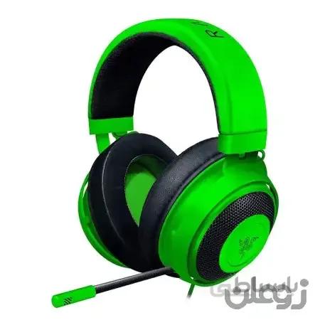 هدست گیمینگ ریزر مدل Razer Kraken Green — تصویر 1
