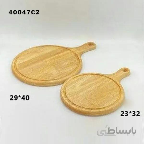 تخته گوشت گرد راکتی سایز کوچک