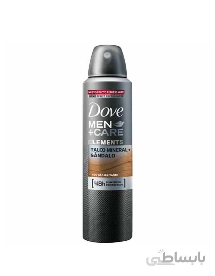 اسپری بدن مردانه داو TALCO MINERAL (DOVE)