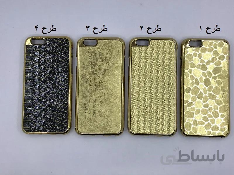قاب موبایل لاکچری طلایی Case For Apple Iphone 6 /6S و مشکی طرح پوست ماری