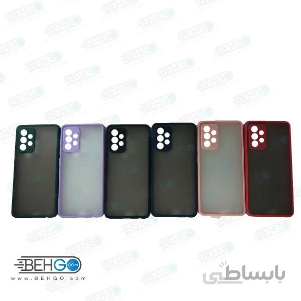 قاب A52 کاور محافظ آ 52 گارد مدل پشت مات اصلی دور سیلیکونی گوشی سامسونگ A52 ا Matte Case For Samsung A52