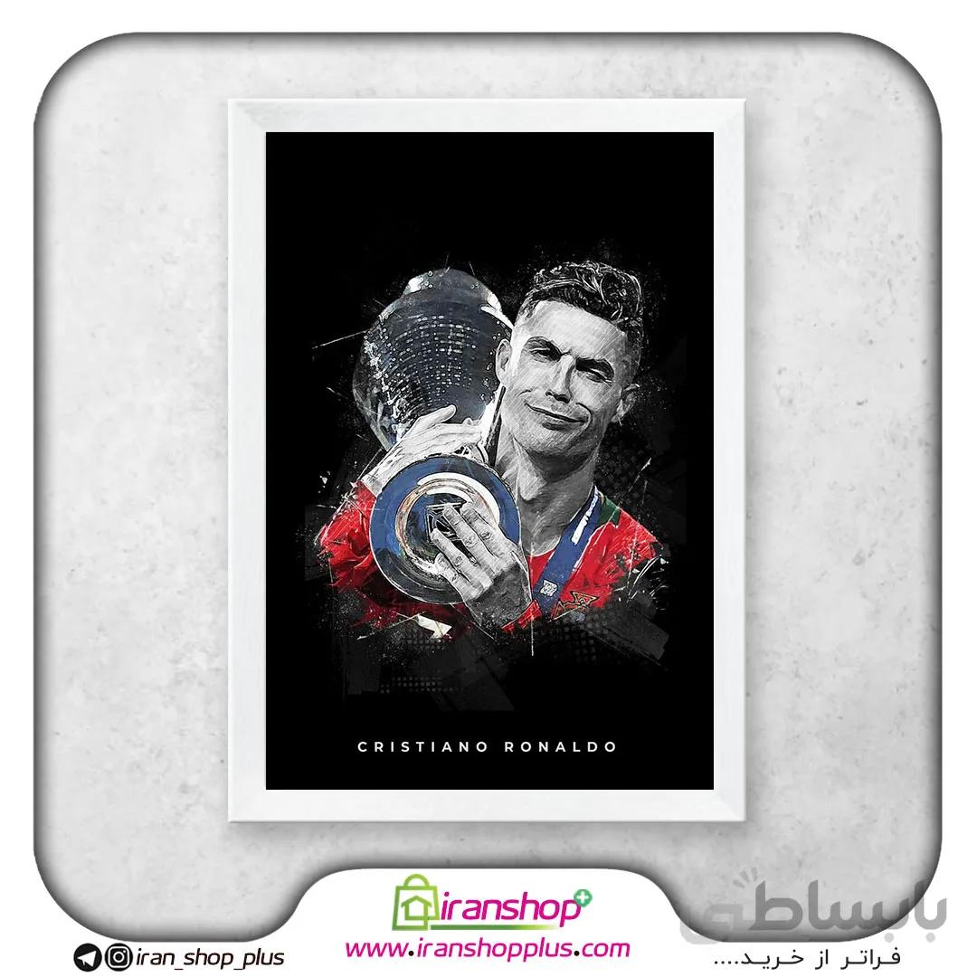 تابلو پوستر کریستیانو رونالدو با تم Football Art کد FA1