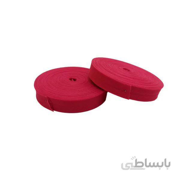 نوار اریب توری سرخ آبی 2 سانتی کد 4061O