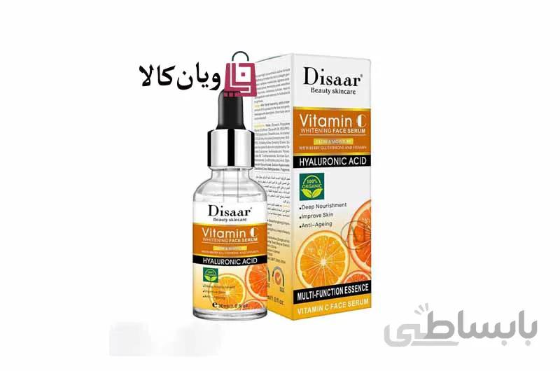 سرم صورت ویتامین C و هیالورونیک اسید دیسار Disaar