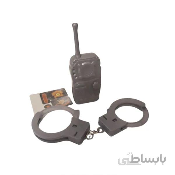 بیسیم و دستبند اسباب بازی پلیس