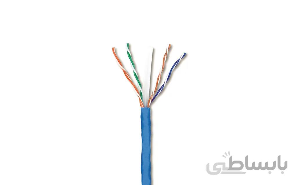 کابل شبکه CAT6 UTP هلوگرامدار اشنایدر اکتاسی طول 305 متر ا Aَctassi Schneider CAT6 UTP Network Cable