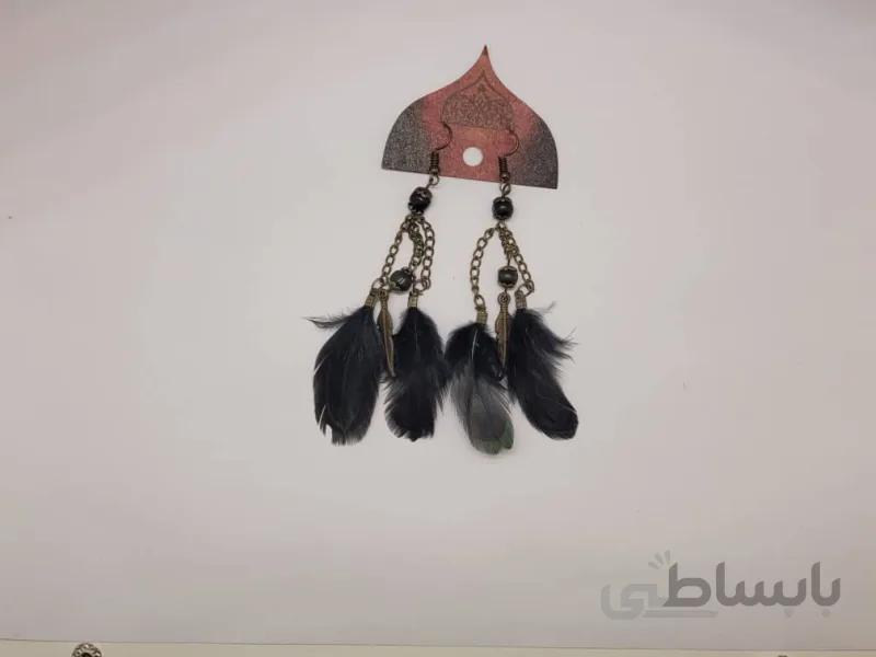 گوشواره لوکس پر