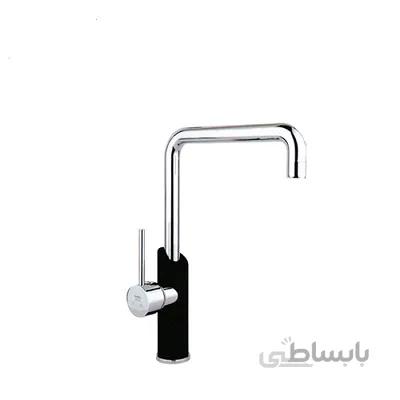 شیر ظرفشویی مدل شیمر راسان ا sinkmix shimer black rassan