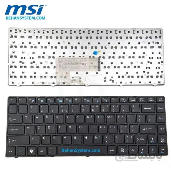 کیبورد لپ تاپ MSI مدل X350