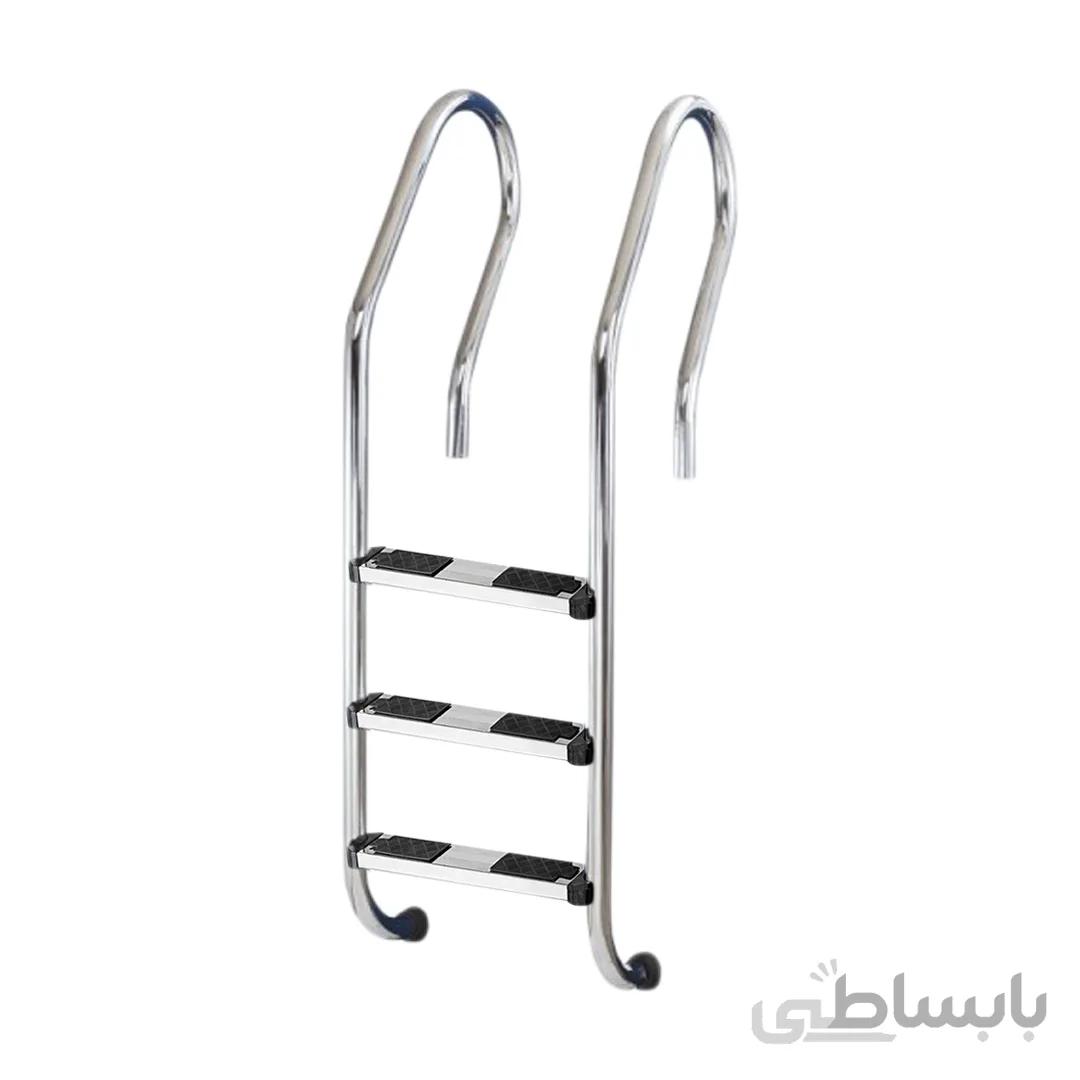 نردبان استخری 3 پله استیل کلاب