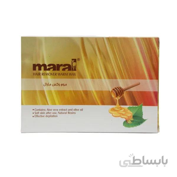 وکس تخته ای مارال مدل عسل 500 گرمی