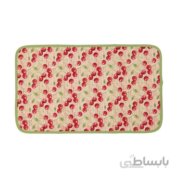 کنارسینکی ( نم گیر ظروف ) کتان طرح گیلاس