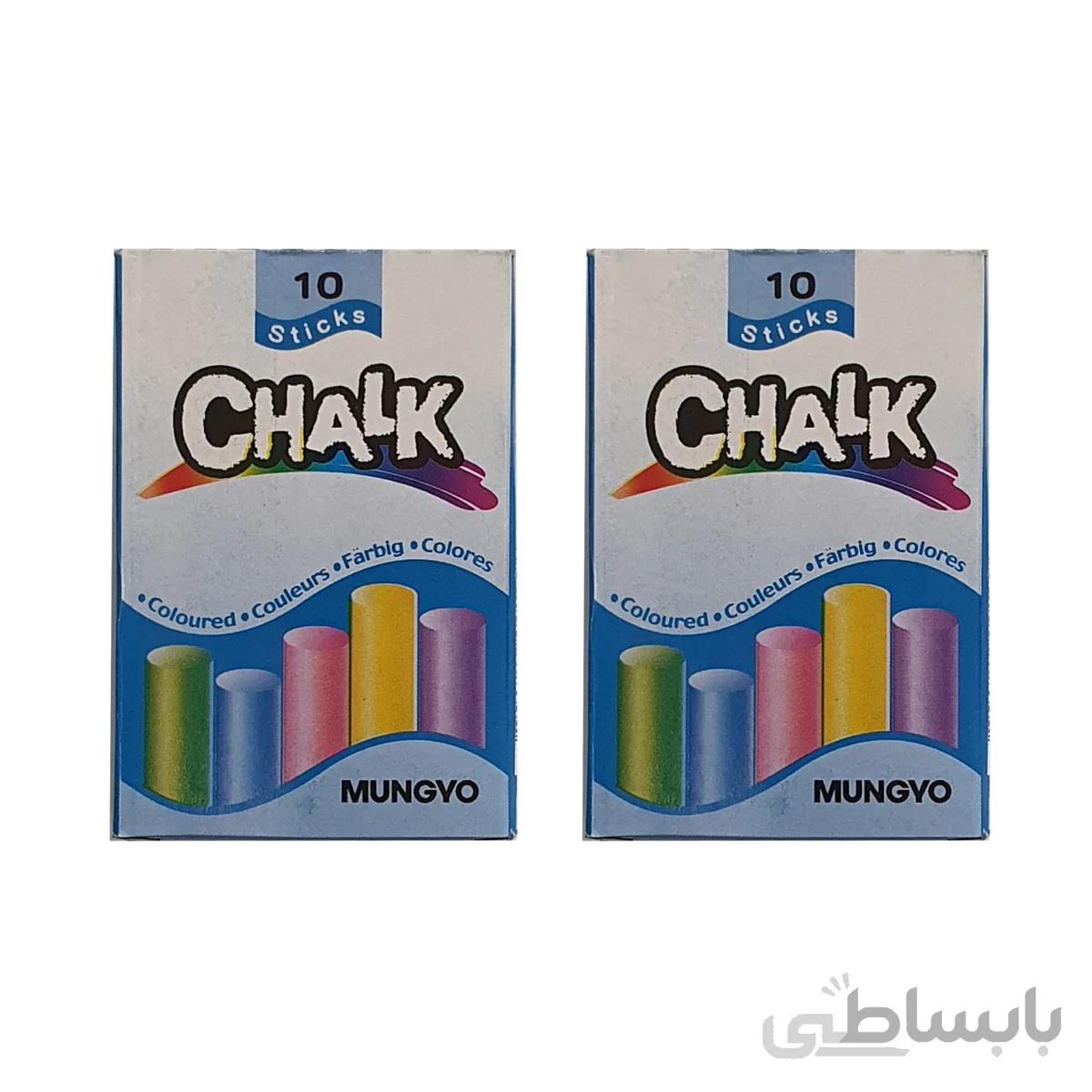 گچ رنگی مانگیو مدل 2 M بسته 2 عددی