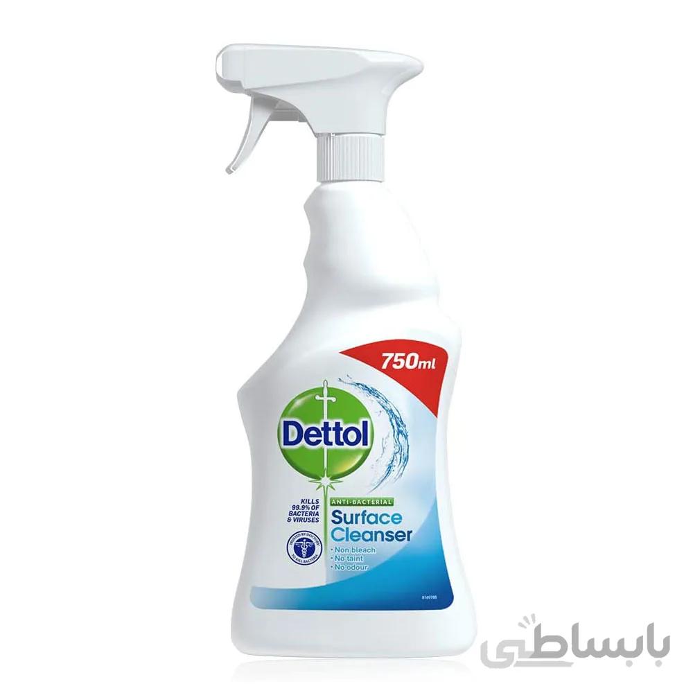 اسپری ضد عفونی کننده آنتی باکتریال دتول با حجم 750میلی لیتر ا Detol antibacterial antiseptic spray volume 750ml