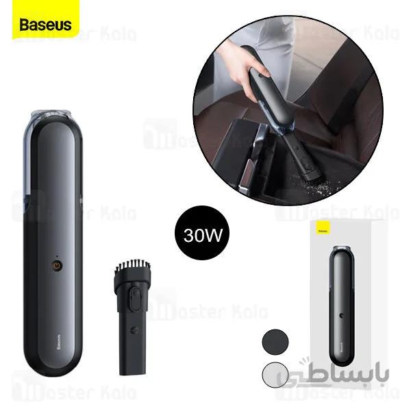 جارو شارژی ماشین بیسوس Baseus A1 Car Vacuum Cleaner VCAQ010001 30W 4000Pa توان 30 وات