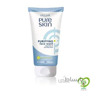 ژل شوینده صورت پیور اسکین اوریف لیم ا ORIFLAME PURE SKIN FACE WASH