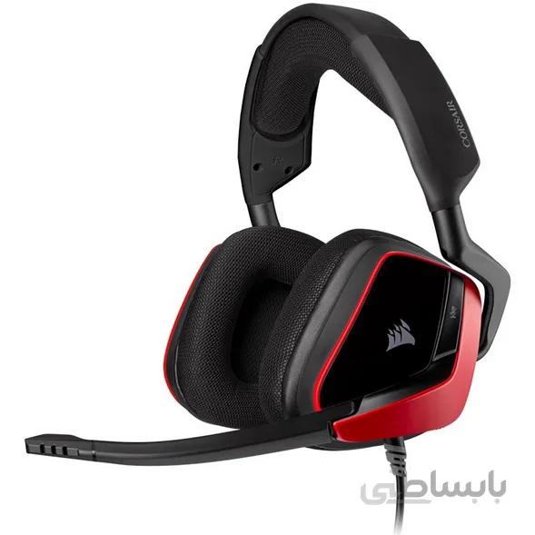 هدست گیمینگ کورسیر Void Elite Surround Carbon ا Corsair Void Elite Surround Carbon 7.1 Surround Sound Gaming Headset