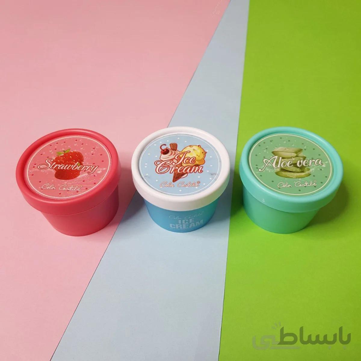ماسک بستنی کالر کستل COLOR CASTLE مدل کاسه ای حجم 100 میلی لیتر