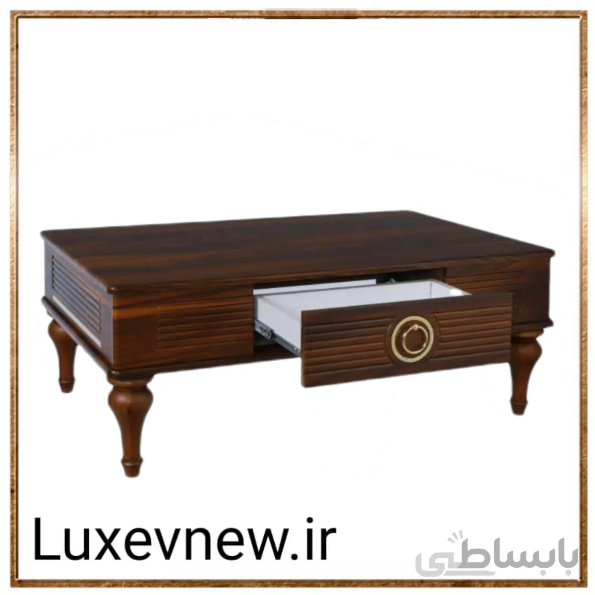 میز جلو مبلی عسلی مدل لوکاس
