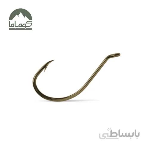 قلاب کپوری پایه کوتاه برنزی vmc سایز 1