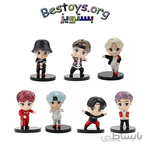 فیگور مدل BTS بسته هفت عددی کد 4