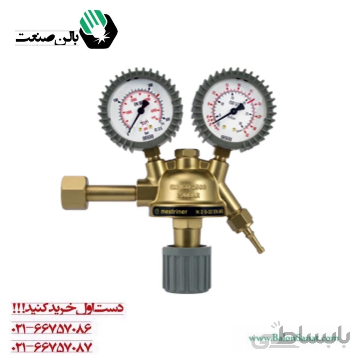 مانومتر آرگون و co2 مسترینر ایتالیا