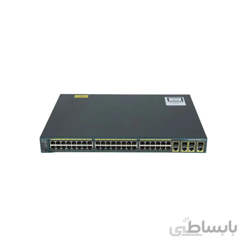 سوییچ ۴۸ پورت سیسکو مدل CISCO WS-C2960G-48TC-L
