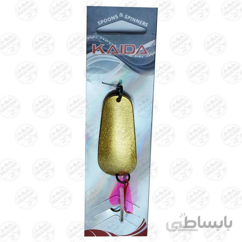 طعمه قاشقک ماهیگیری کایدا طلایی 18 گرمی