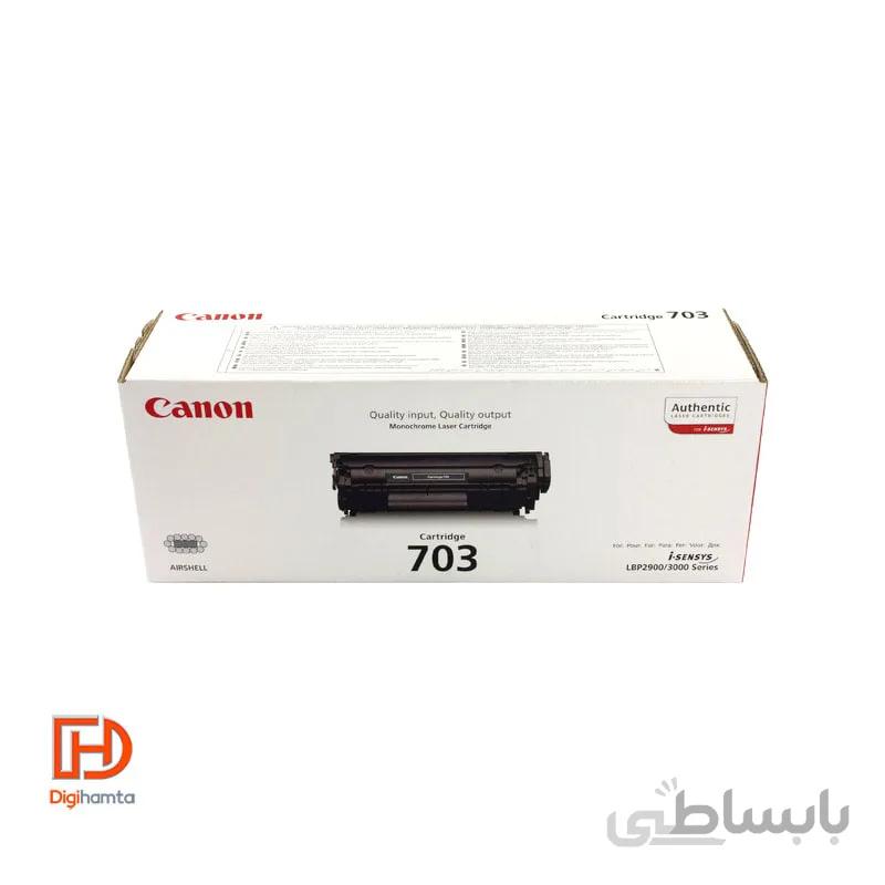 کارتریج تونر لیزری مشکی کانن مدل 703