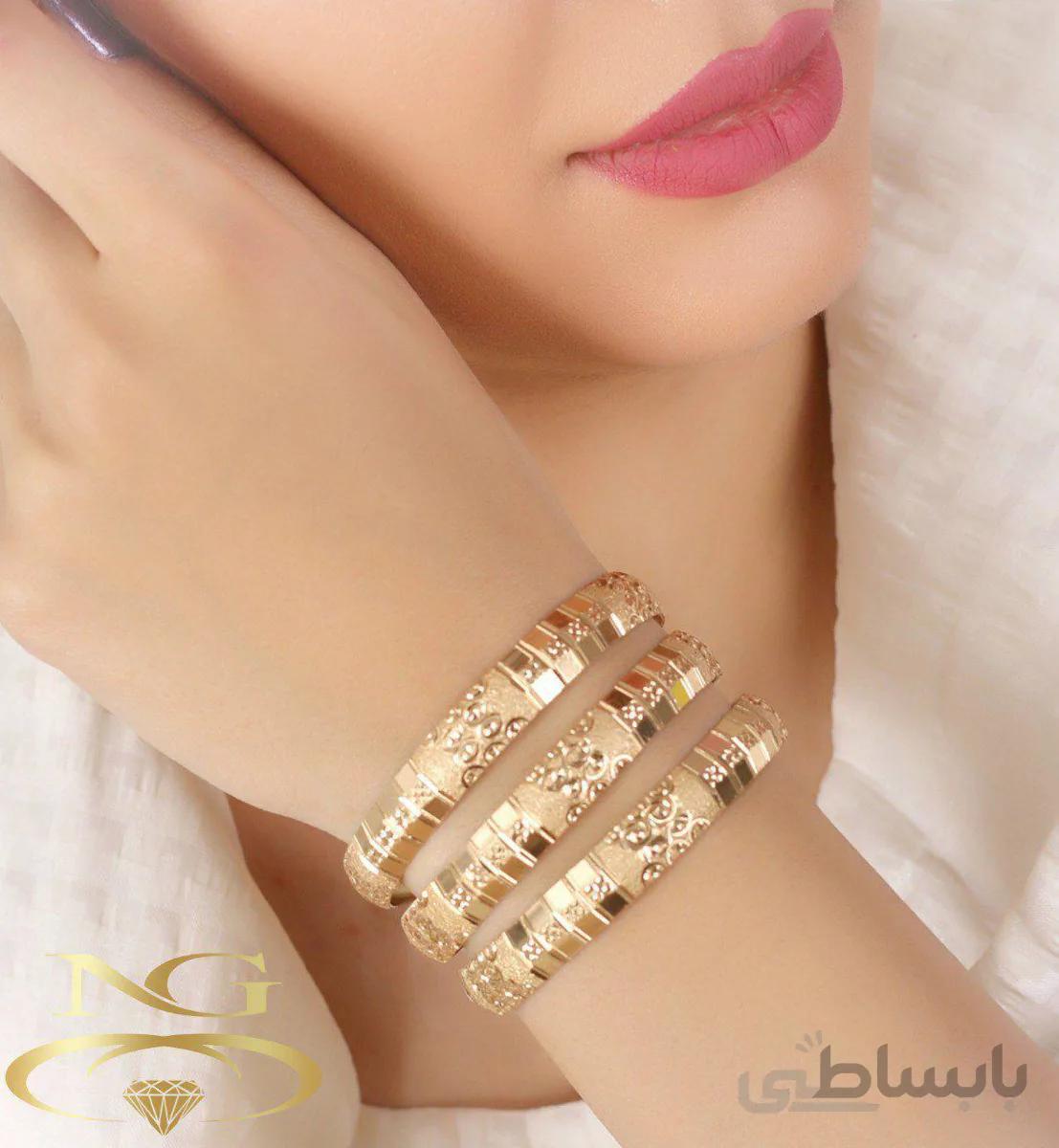 النگو طلا روس سایز یک
