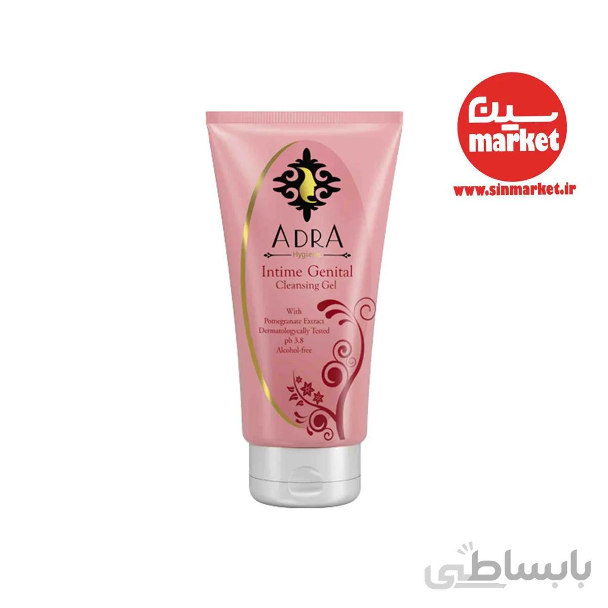 ژل بهداشتی بانوان حاوی عصاره انار آدرا 150 میلی لیتر