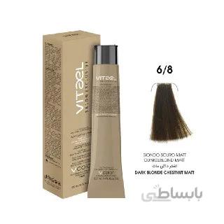 رنگ مو ویتاال vitael شماره 6.8 بلوند زیتونی تیره