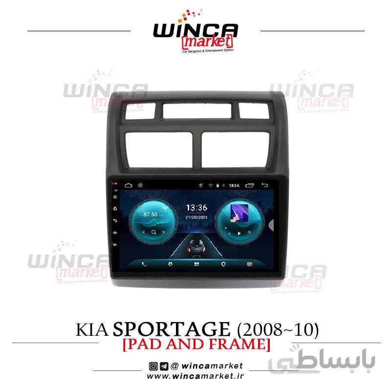 مانیتور فابریک اندروید اسپورتیج (2008-2010) سری اس S400 پلاس وینکا WINCA مدل RS855
