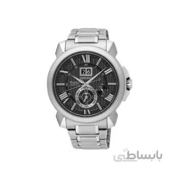 ساعت مچی زنانه SEIKO Premen Watch SNP141P1 Black ا SEIKO Premier Kinetic Men's Wrist Watch SNP141P1 Black