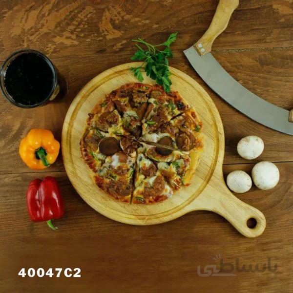 تخته گوشت گرد راکتی سایز بزرگ