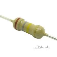 RES 180 K / 1/4 W (مقاومت 180 کیلو اهم 1/4 وات 5 درصد)