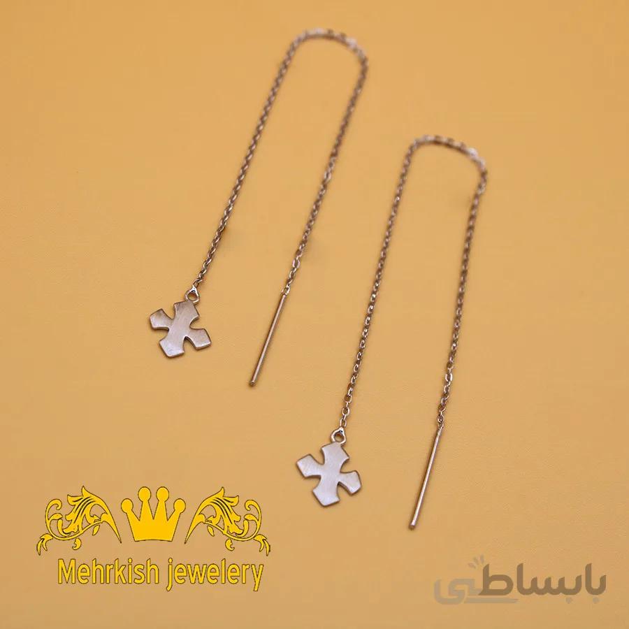 گوشواره بخیه ای آنیا