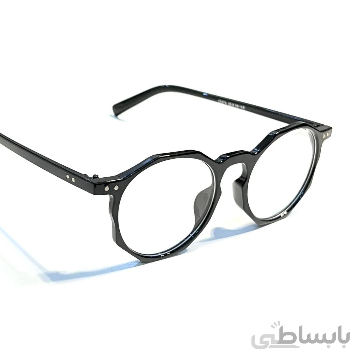 فریم عینک طبی با عدسی بلوکات مدل Z-3374-Blc