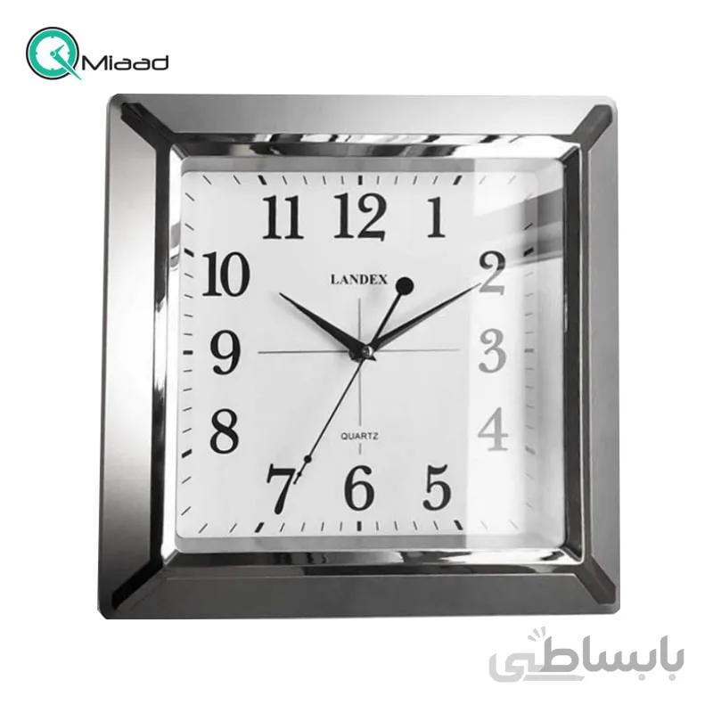 ساعت دیواری لندکس وارداتی سیلور