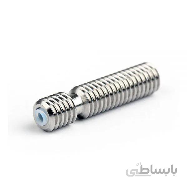 پیچ سوراخدار Mk8 M6X26 با لوله تفلونی / Mk8 M6X26 Stainless Steel Nozzle Throat