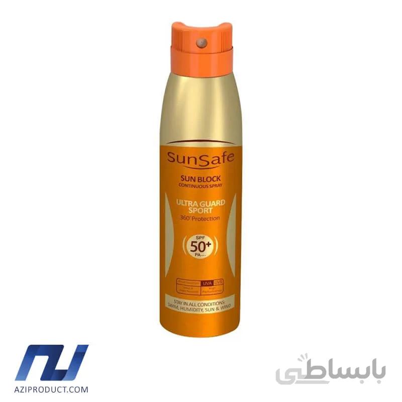 اسپری ضد افتاب سان سیف مدل Ultra Guard حجم 150 میل